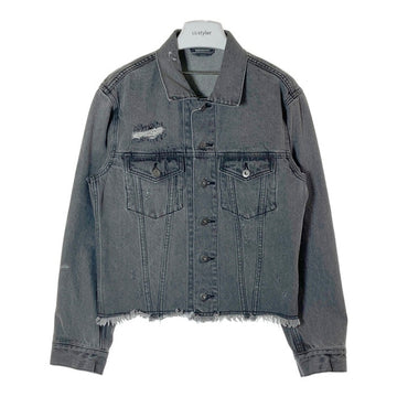 UNAILE アンエイル UA0011 Damage Denim Jacket ダメージ デニムジャケット グレー sizeM 瑞穂店