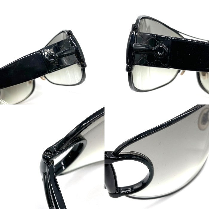 GUCCI グッチ GG2767 ホースビット GG柄 サングラス ブラック size70□12 120 瑞穂店