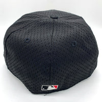 90's New Era ニューエラ MLB クリーブランド・インディアンス 59FIFTY メッシュ ベースボールキャップ ポリエステル USA製 Size 7 1/8 (56.8cm) 福生店