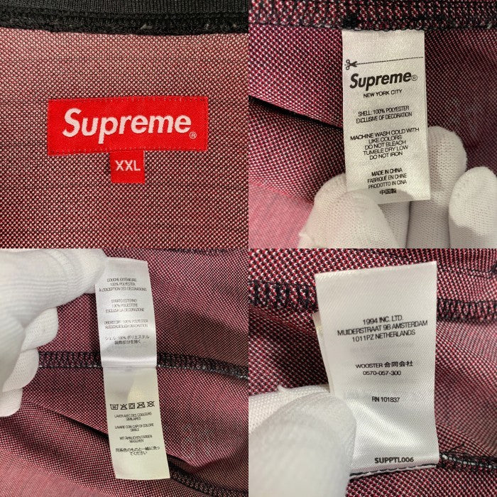 SUPREME シュプリーム 22AW World Famous Jacquard Track Jacket ワールドフェイマス ジャカード トラックジャケット ブラック Size XXL 福生店