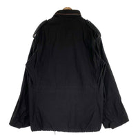 WTAPS ダブルタップス WMILL-65 JACKET.NYCO.SATIN ミリタリージャケット M-65型 ブラック BRDT-JKM01 Size 04 福生店