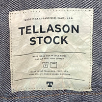 TELLASON STOCK テラソンストック CONE MILLS 14oz NON SELVEDGE DENIM COVERALL JACKET インディゴ sizeM 瑞穂店