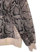 Carhartt WIP カーハート ワークインプログレス Hooded Snake AOP Sweatshirt スネークプリント プルオーバースウェットパーカー フーディー ホワイト ブラック Size M 福生店