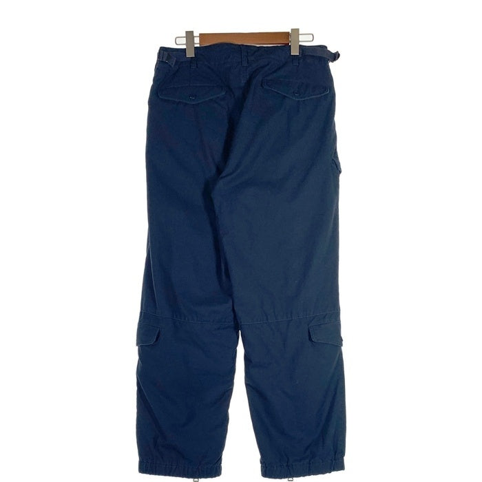 SUPREME シュプリーム 23AW Alpha アルファ Cotton Twill Flight Pant コットンツイル フライトパンツ ネイビー Size L 福生店