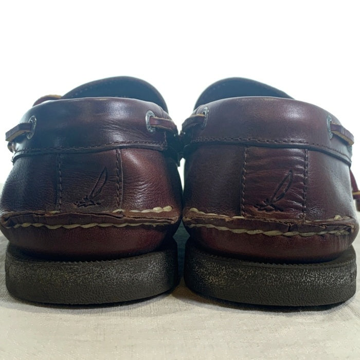 SPERRY TOP-SIDER スペリー トップサイダー 革靴 レザー デッキシューズ ブラウン 1550748 Size 8.5 福生店