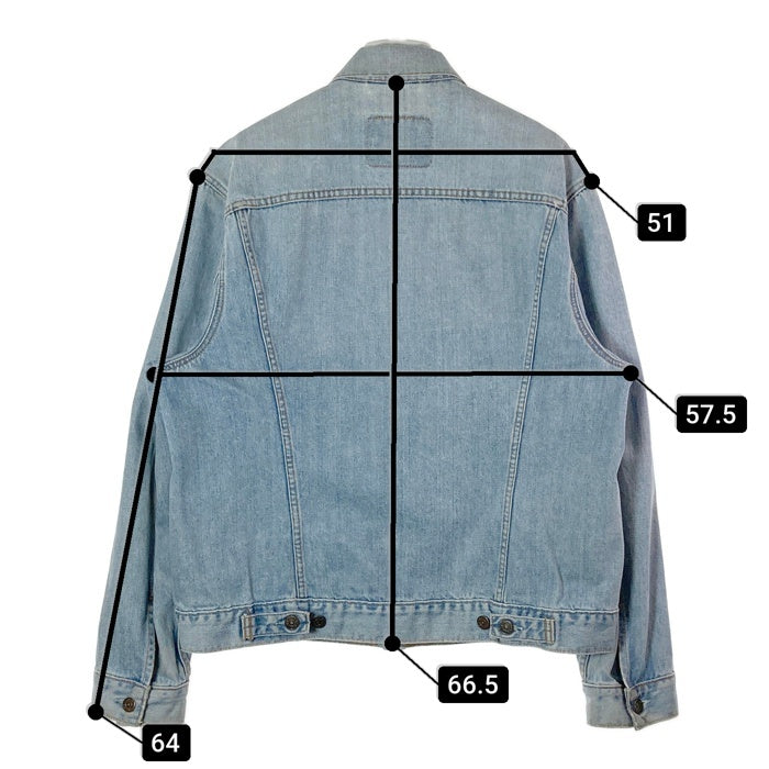 Levi’s リーバイス 70550-0476 01年製 ユーロリーバイス チュニジア製 トラッカージャケット Gジャン ライトインディゴ sizeL 瑞穂店