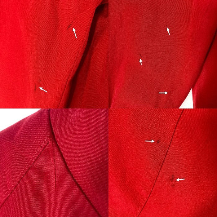 IZOD LACOSTE アイゾッド ラコステ 裏チェック スイングトップ レッド sizeM 瑞穂店