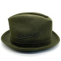 Borsalino ボルサリーノ フェイクスウェード 中折れハット ディープグリーン 日本製 BX202-08A00 Size 57cm 福生店