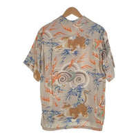 SUN SURF サンサーフ レーヨン アロハシャツ オープンカラー 半袖 龍 虎 竹 M32193 Size M 福生店