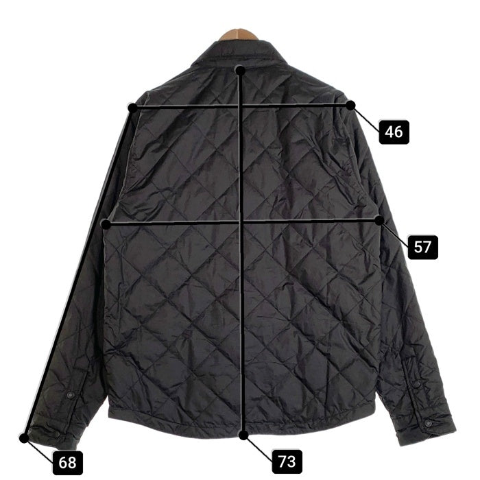 THE NORTH FACE ノースフェイス Fort Point Insulated Flannel リバーシブル キルティング フランネル ジャケット ブラック チェック スナップボタン NF0A3LZH Size M 福生店
