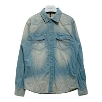 glamb グラム L/S Denim Shirts デニムシャツ スナップボタン インディゴ GB15AT/SH08 Size 4 瑞穂店