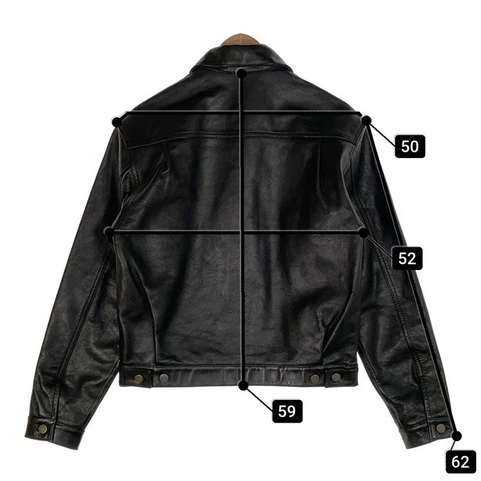 HARLEY-DAVIDSON ハーレーダビッドソン レザー トラッカージャケット ブラック 40132 Size L 福生店