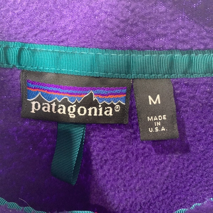 90's patagonia パタゴニア スナップT プルオーバーフリースジャケット