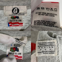 90's GOODENOUGH グッドイナフ 日の丸 半袖 Tシャツ グレー Size L 福生店