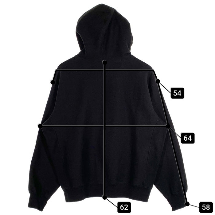 SUPREME シュプリーム 23AW Box Logo Hooded Sweatshirt ボックスロゴ プルオーバー フーディー パーカー ブラック Size S 福生店