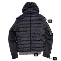 MONCLER GRENOBLE モンクレール グルノーブル GAILLARDE GIUBBOTTO ダウンジャケット ネイビー ブラック Size 2 福生店