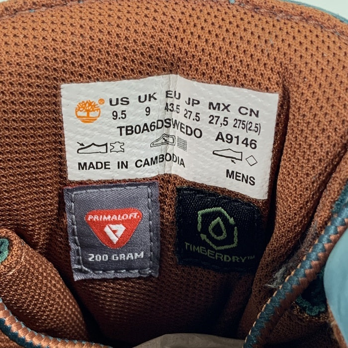 Timberland ティンバーランド The Apartment ジ・アパートメント別注 FIELD BOOT フィールドブーツ ブラウン グリーン 0A6DSW Size 27.5cm 福生店