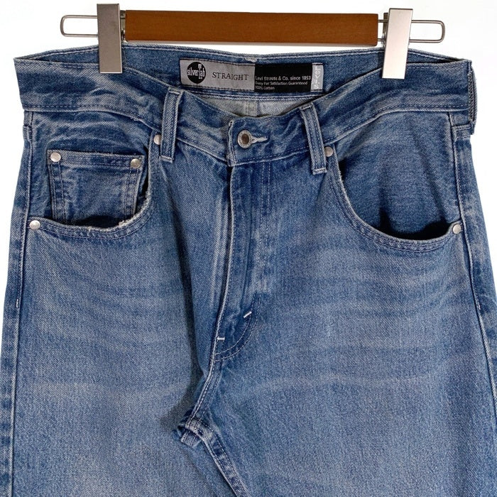 Levi's リーバイス SilverTab シルバータブ STRAIGHT ストレート デニムパンツ ライトブルー Size W32 L32 福生店