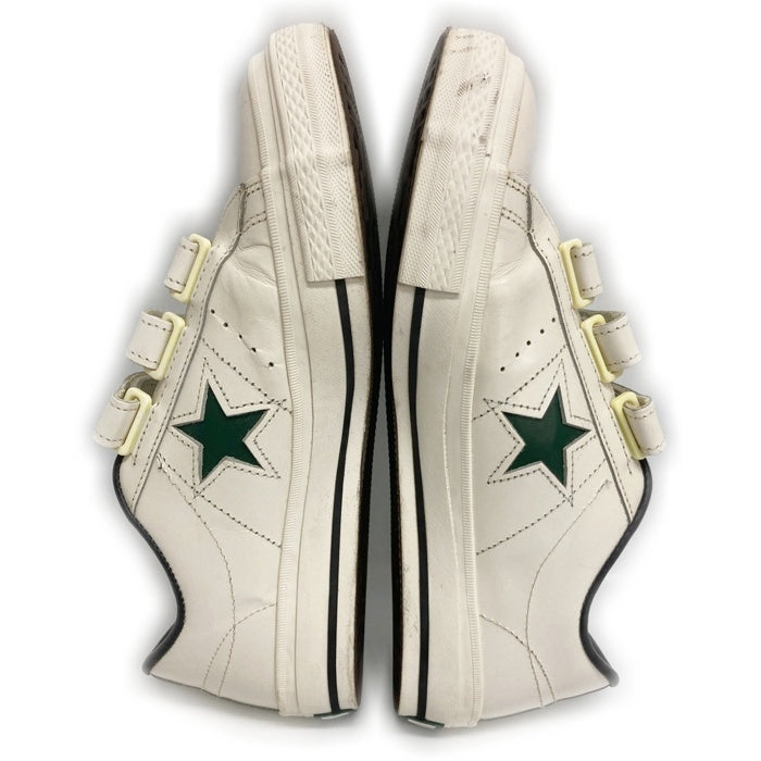 CONVERSE コンバース ワンスター V-3 ベルクロ レザー スニーカー ホワイト size8.5 瑞穂店