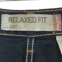 Levi's リーバイス 550 RELAXED FIT リラックスフィット ブラック sizeW33 瑞穂店