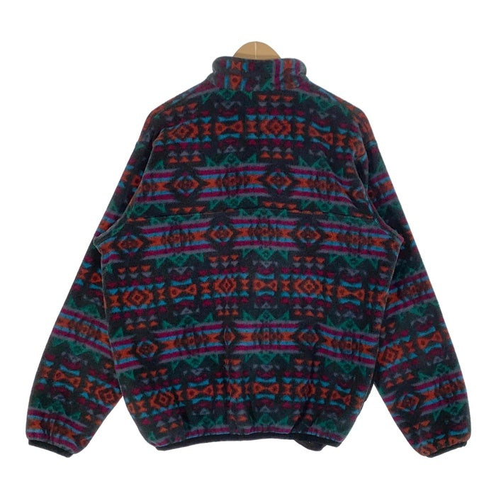 Jack Wolfskin ジャックウルフスキン ハーフジップ フリース プルオーバージャケット 総柄 ポルトガル製 Size L相当 福生店