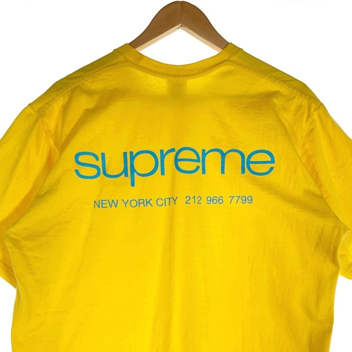 SUPREME シュプリーム 23AW NYC Tee ニューヨークシティ プリントTシャツ イエロー Size L 福生店