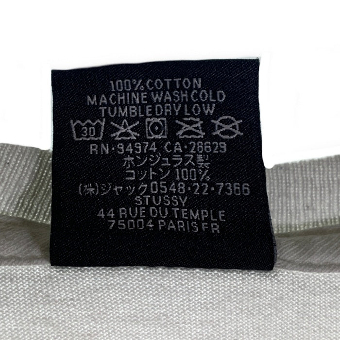 STUSSY ステューシー Skate Tough Tee 半袖 プリント Tシャツ ホワイト Size XL 福生店