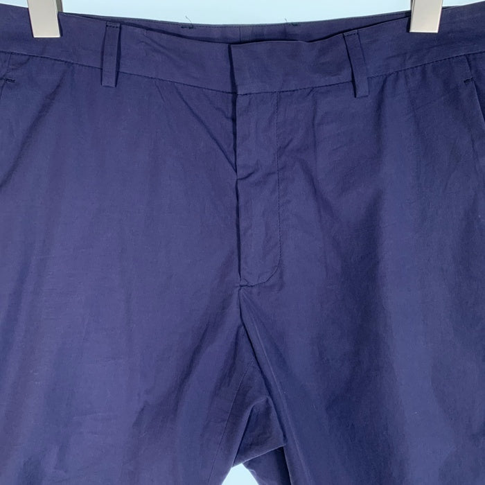 JIL SANDER ジルサンダー コットン ショートパンツ ハーフパンツ ネイビー 510531 MF243360 Size 48 福生店