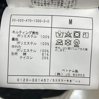 J.S.HOMESTEAD ジャーナルスタンダード ホームステッド 20-020-470-1300-3-0 Lot407 キルティングジャケット ブラック sizeM 瑞穂店