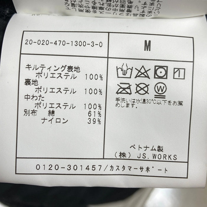 J.S.HOMESTEAD ジャーナルスタンダード ホームステッド 20-020-470-1300-3-0 Lot407 キルティングジャケット ブラック sizeM 瑞穂店
