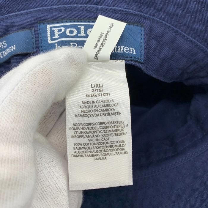 Polo by Ralph Lauren ポロバイラルフローレン BEAMS ビームス バケットハット ネイビー Size L/XL 福生店