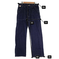 SUGAR CANE シュガーケーン 9oz ウォバッシュストライプ エンジニアパンツ ワーク ネイビー SC40786 Size 34×32 福生店