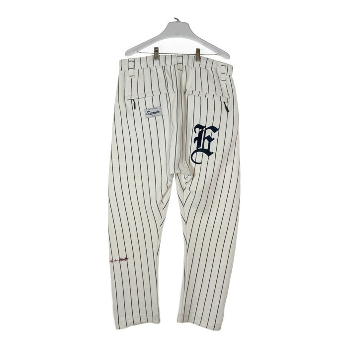 EXAMPLE エグザンプル STRIPE SWEAT SARUEL PANTS サルエルシルエットパンツ ホワイト sizeXL 瑞穂店