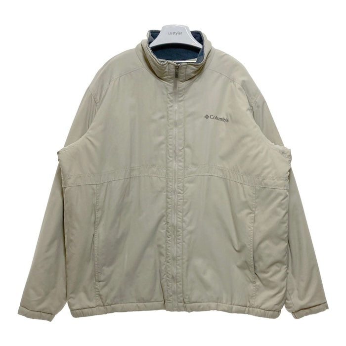 Columbia コロンビア XM3093 裏フリース ナイロンジャケット ベージュ sizeXXL 瑞穂店
