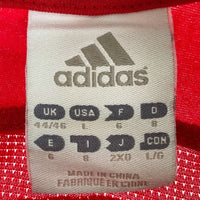 Adidas アディダス リヴァプール 09 UEFA CHAMPIONS LEAGUE トレーニング ユニフォーム レッド size2XO 瑞穂店