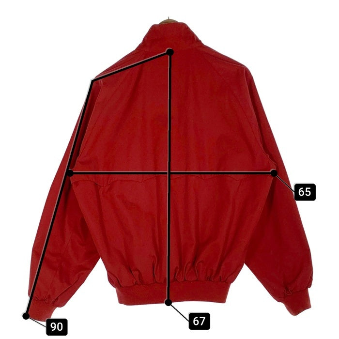 90's McGREGOR マックレガー Drizzler Jacket ドリズラージャケット スウィングトップ レッド MM11-5001 日本製 Size L 福生店