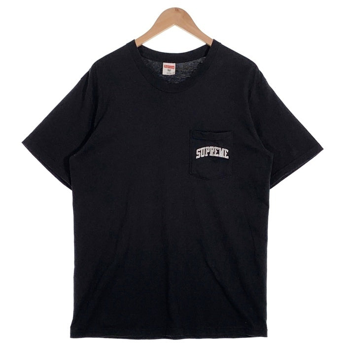 SUPREME シュプリーム 47 BRAND フォーティーセブン ブランド 19SS NFL RAIDERS 47 POCKET TEE 半袖 Tシャツ ブラック Size M 福生店