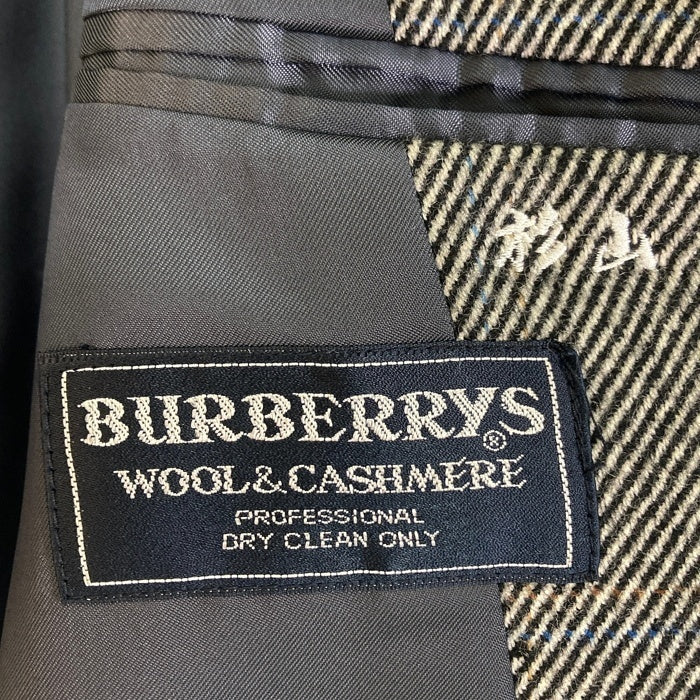 Burberrys バーバリーズ ウール×カシミヤ ステンカラーコート グレー size90-165 瑞穂店