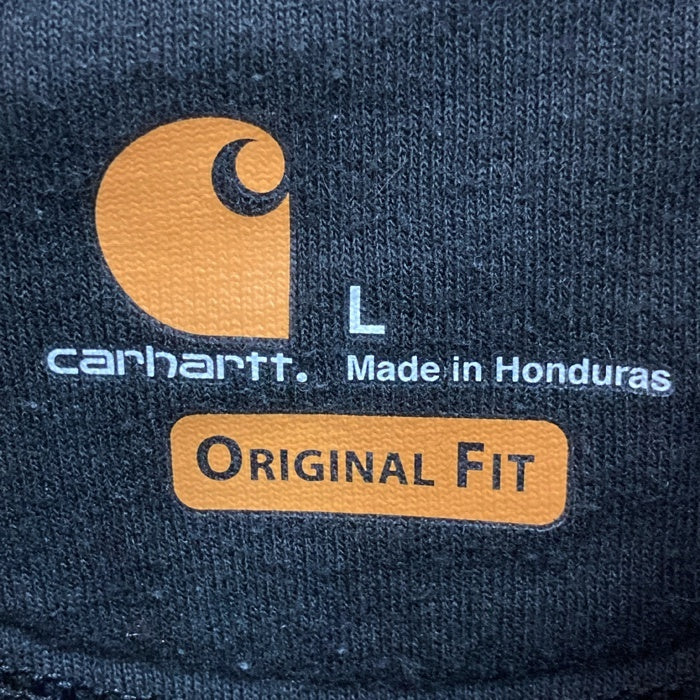 carhartt カーハート ミッドウエイト プルオーバーパーカー ブラック sizeL 瑞穂店