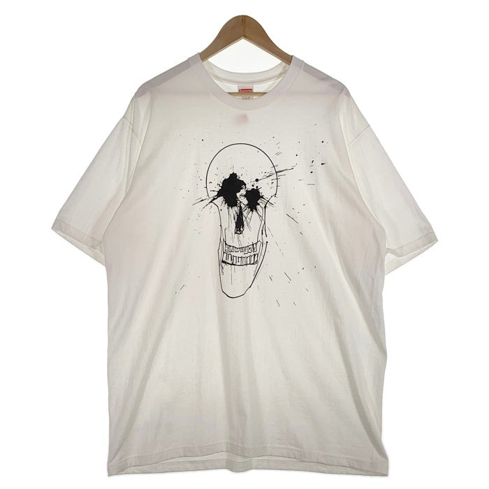 SUPREME シュプリーム 22SS Ralph Steadman Skull Tee ラルフステッドマン スカル プリントTシャツ ホワイト Size XL 福生店