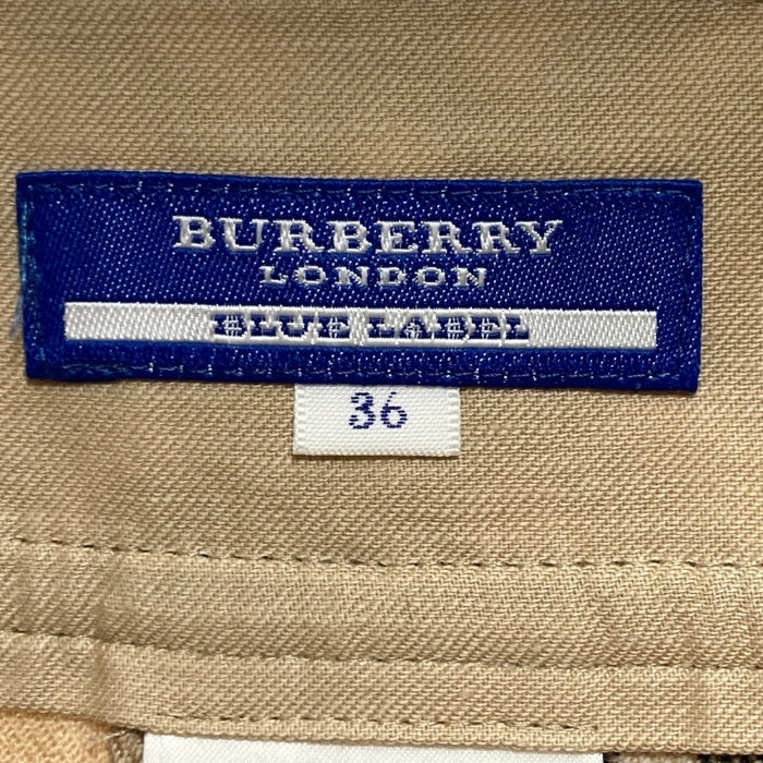 BURBERRY BLUE LABEL バーバリー ブルーレーベル FLF51-520 ノバチェック ラップスカート ベージュ size36 瑞穂店