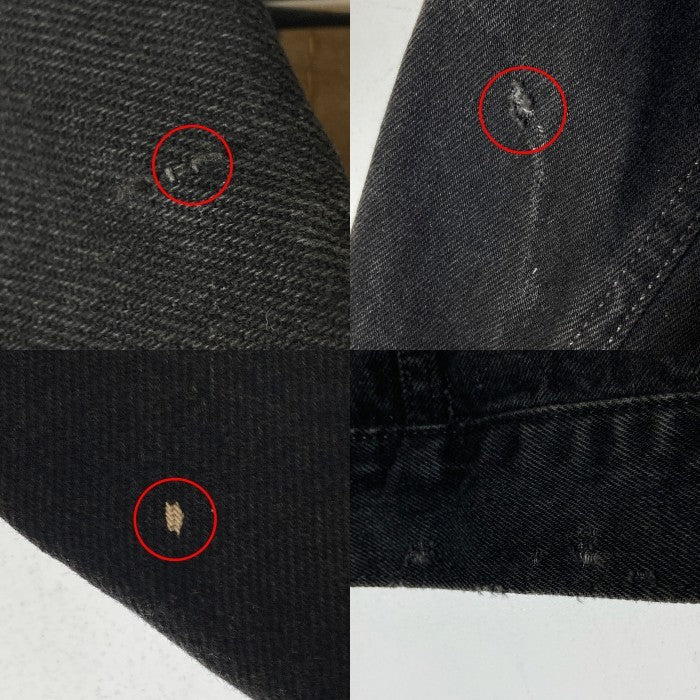 Levi's リーバイス 70507-4159 USA製 90's 後染め ブラックデニム トラッカージャケット Gジャン ブラック sizeL 瑞穂店