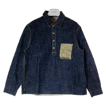 FOB FACTORY エフオービーファクトリー F2384 DENIM P/O JK インディゴ size38 瑞穂店
