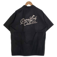 PUMA プーマ PISTE 半袖 シャツ バックプリント ブラック 694437 Size L 福生店