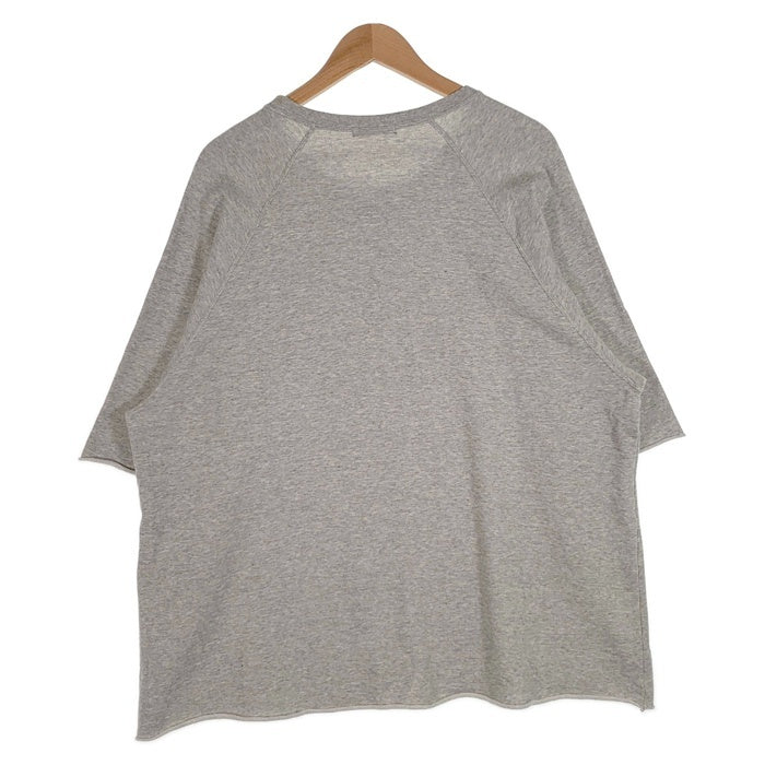 UNDERCOVER アンダーカバー 17SS MAD STORE プリント スウェットトレーナー 半袖 グレー 切りっぱなし UCS9802 Size 2 福生店