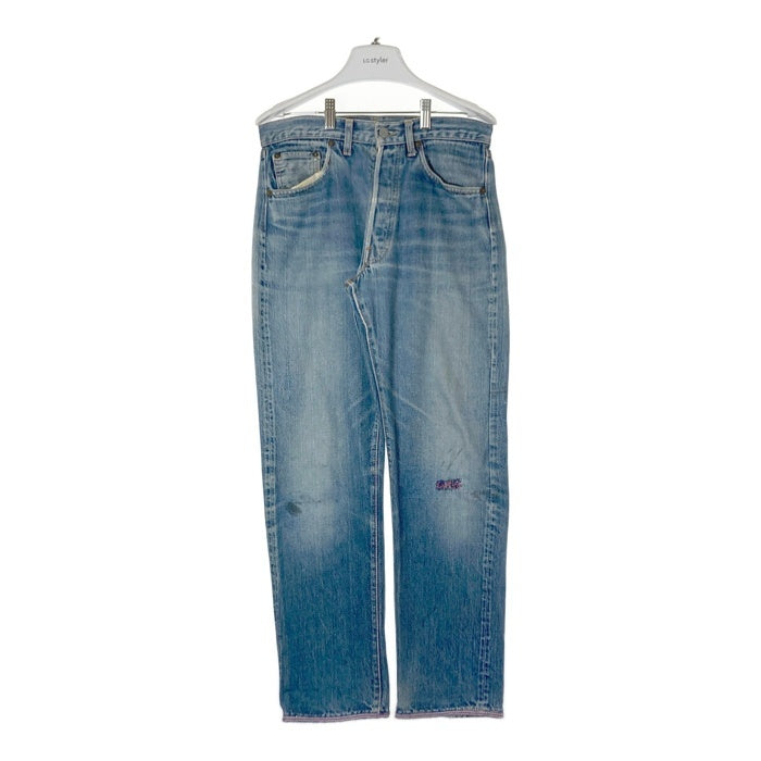 LEVI’S リーバイス 501 ビッグE ボタン裏2 足長R 並行ステッチ ウォッチポケット裏チェーン セルビッジ裏シングル 赤タブ欠損 デニムパンツ インディゴ size31 瑞穂店