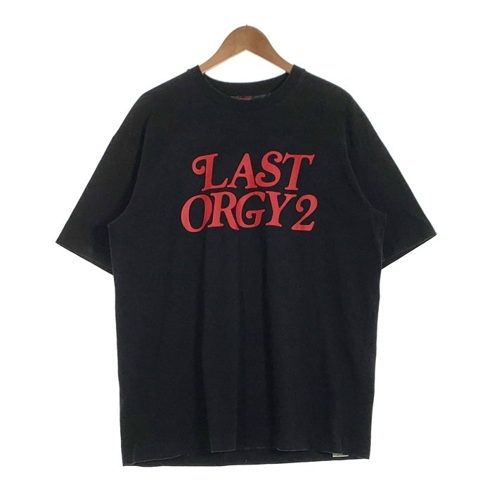 HUMAN MADE ヒューマンメイド UNDERCOVER アンダーカバー LAST ORGY2 プリントTシャツ ブラック ガールズドントクライ Size XL 福生店