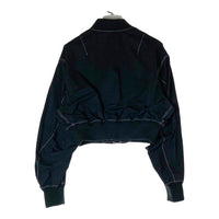 SLY スライ CROPPED BOMBER JK クロップド ボンバージャケット ブラック siseF 瑞穂店