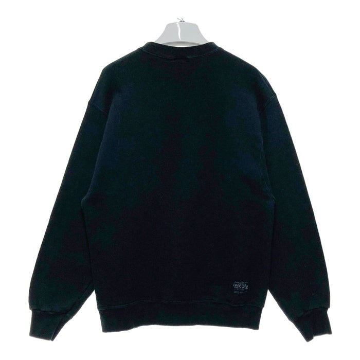 FRUIT OF THE LOOM フルーツオブザルーム メキシコ製 胸刺繍 ヘビースウェットトレーナー ブラック sizeL 瑞穂店