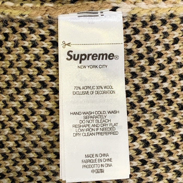 SUPREME シュプリーム 24AW Small Box Polo Sweater スモールボックスロゴ ポロ セーター ニット デザートカモ Size M 福生店